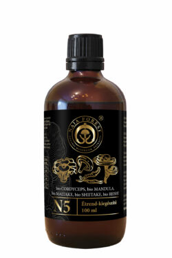 Naja Forest N5 bio Cordyceps, bio Mandula, bio Maitake, bio Shiitake, bio Reishi Étrend-kiegészítő (100ml)