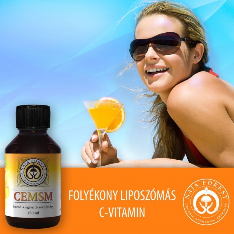 Folyékony liposzómás C-vitamin Önnek!