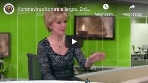Koronavírus kontra allergia. Erősítsük vagy ne immunrendszerünket? 2. rész