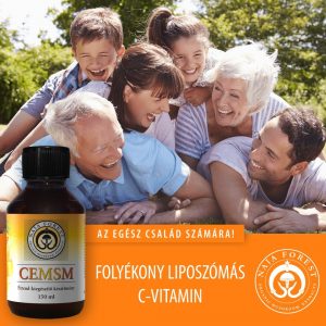 Folyékony liposzómás C-vitamin Önnek!
