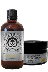 Mandula 100ml + Feketekömény Kivonat Mézben