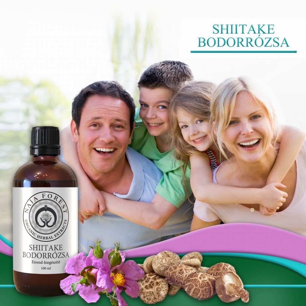 Organic Herbal Shiitake - Bodorrózsa