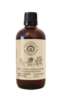 Naja Forest Adaptogén keverék Ashwagandha Szibériai Ginzeng Kínai Kúszómagnólia (100 ml)