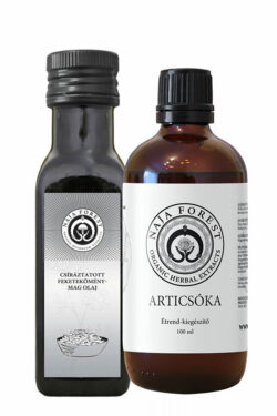 Egészséges máj és emésztőrendszer: Articsóka (100 ml) + Feketeköménymag olaj