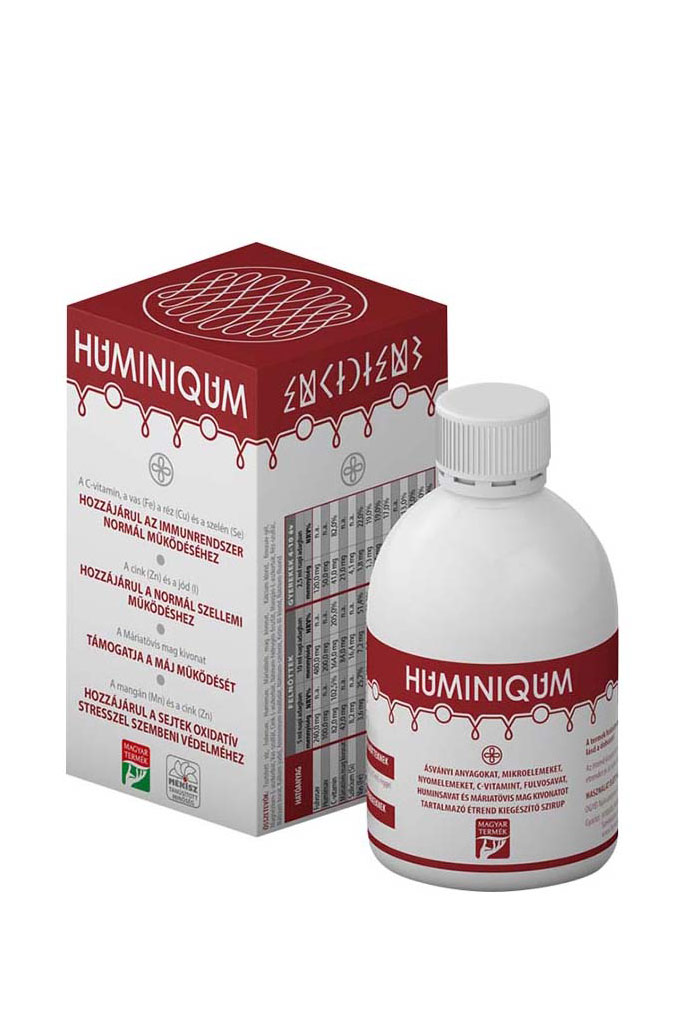 Huminiqum huminsav alapú szirup 250ml