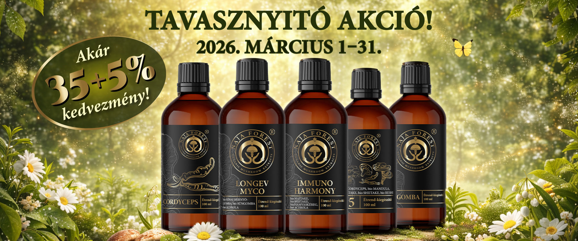 Naja Forest tavasznyitó akció