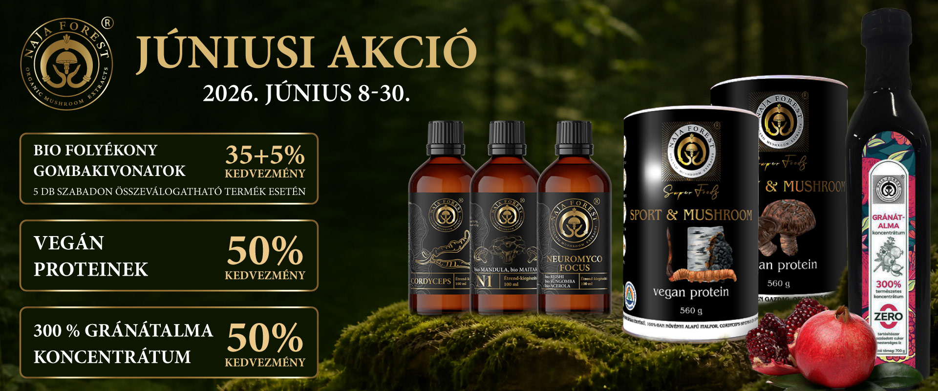 Naja Forest nyári akció